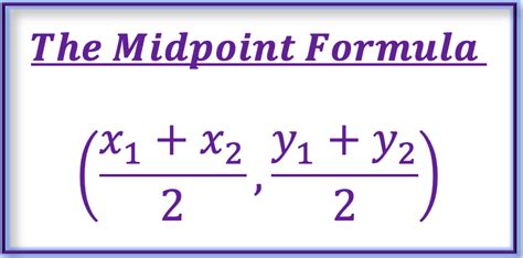 What is the Midpoint Formula?